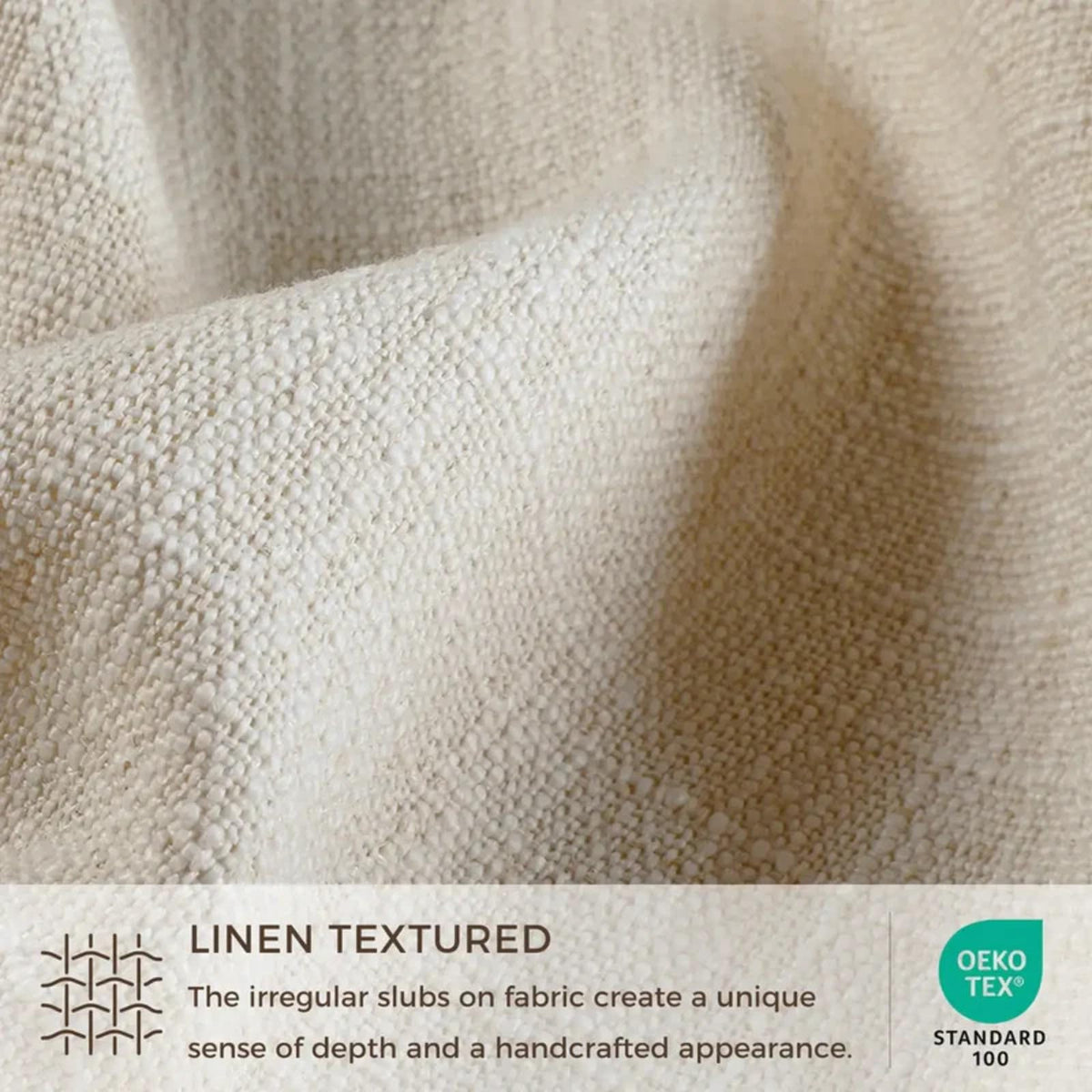 Linen Pinch Pleated Blackout Curtain 1 Panel X459502