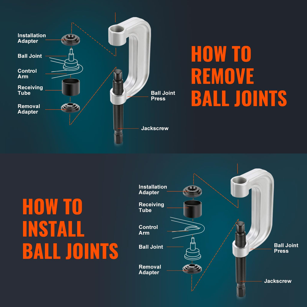 25 Pc Ball Joint Press Kit H38652
