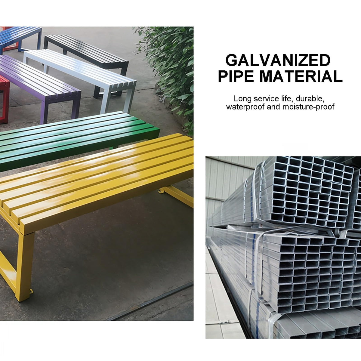 Cast Iron Garden Bench 39in X299874
