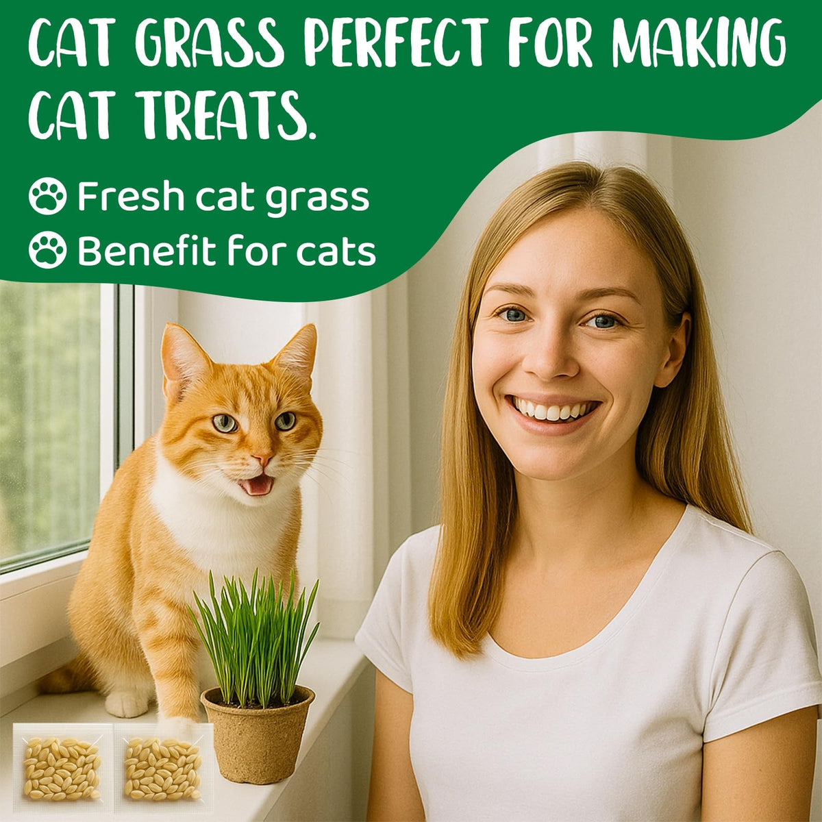 Cat Grass Growing Kit Z2745