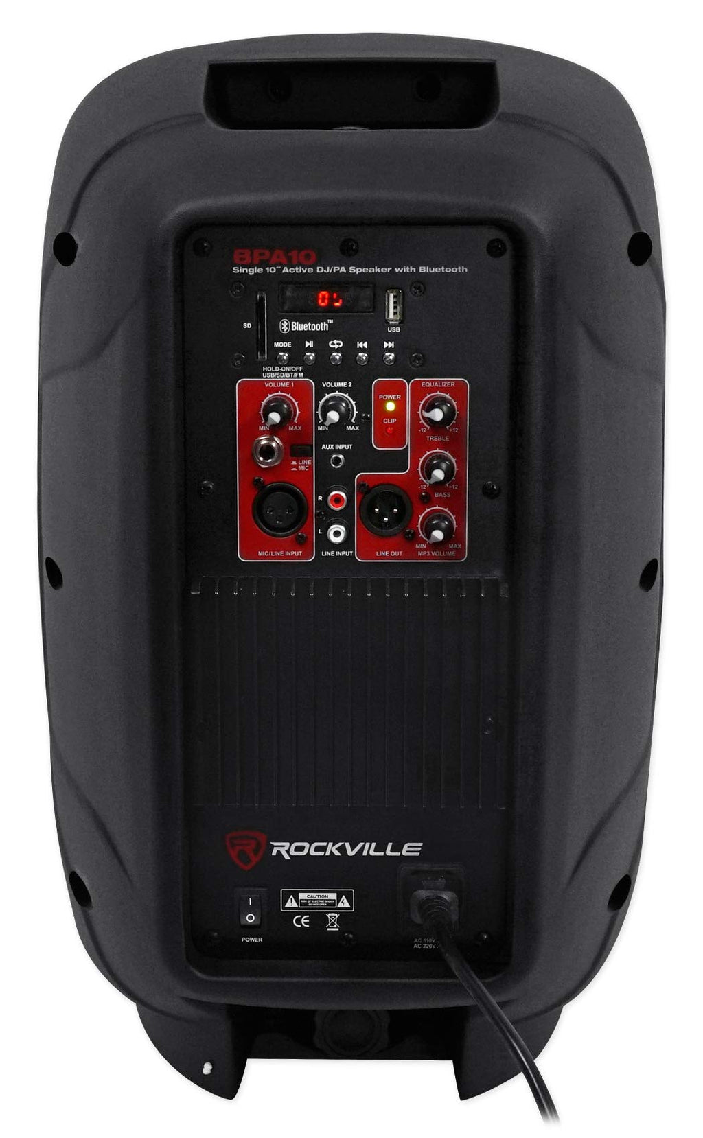 10" Powered PA Speaker with Bluetooth S462697