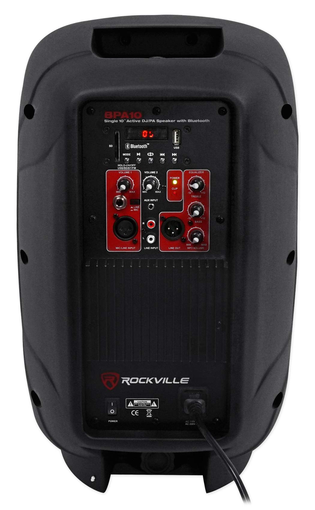 10" Powered PA Speaker with Bluetooth S462697
