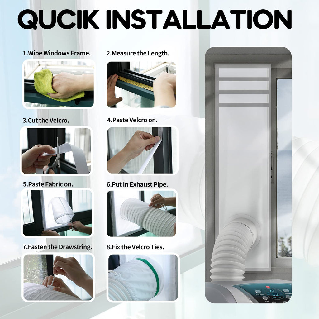 Portable AC Window Vent Kit Y2456