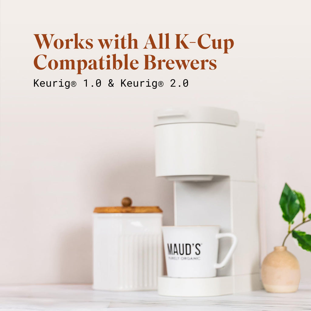 Organic Low Acid Dark Roast Coffee Pods 16ct R395
