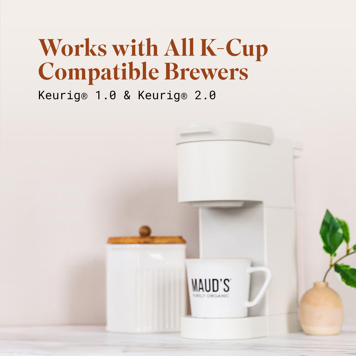 Organic Low Acid Dark Roast Coffee Pods 16ct R395