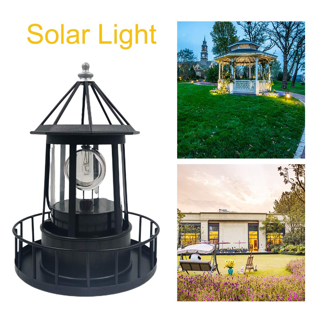 Solar Powered LED Lighthouse V137298