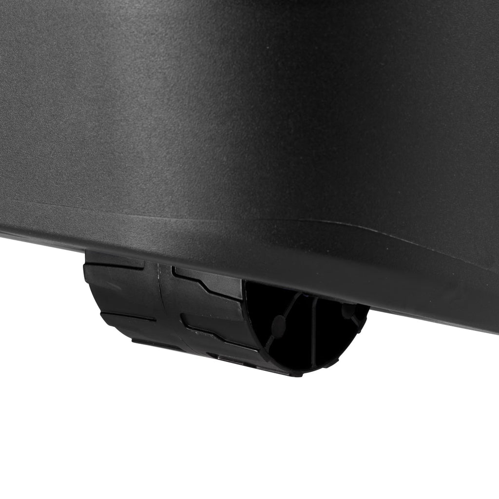 Black 22 Gal Lockable Storage Chest with Wheels J146