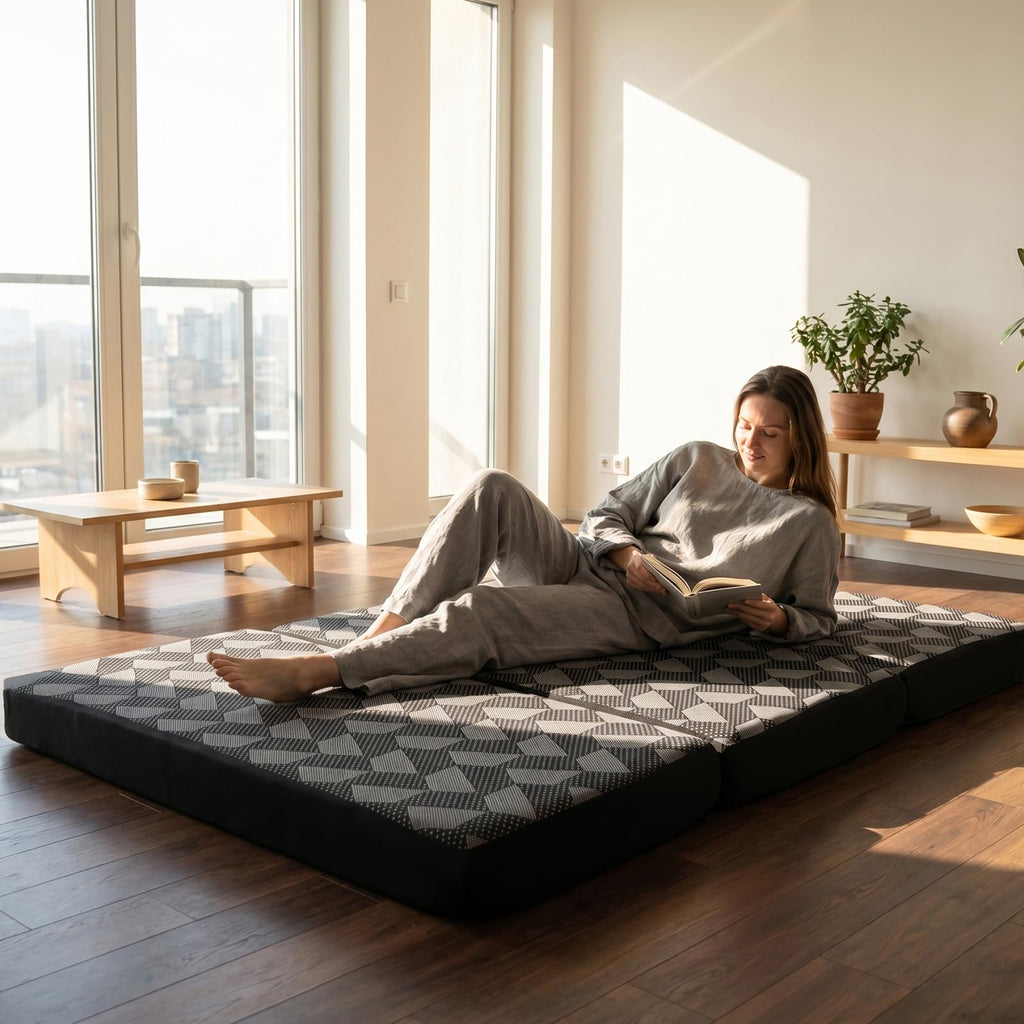 Memory Foam Tri Folding Mattress N7937