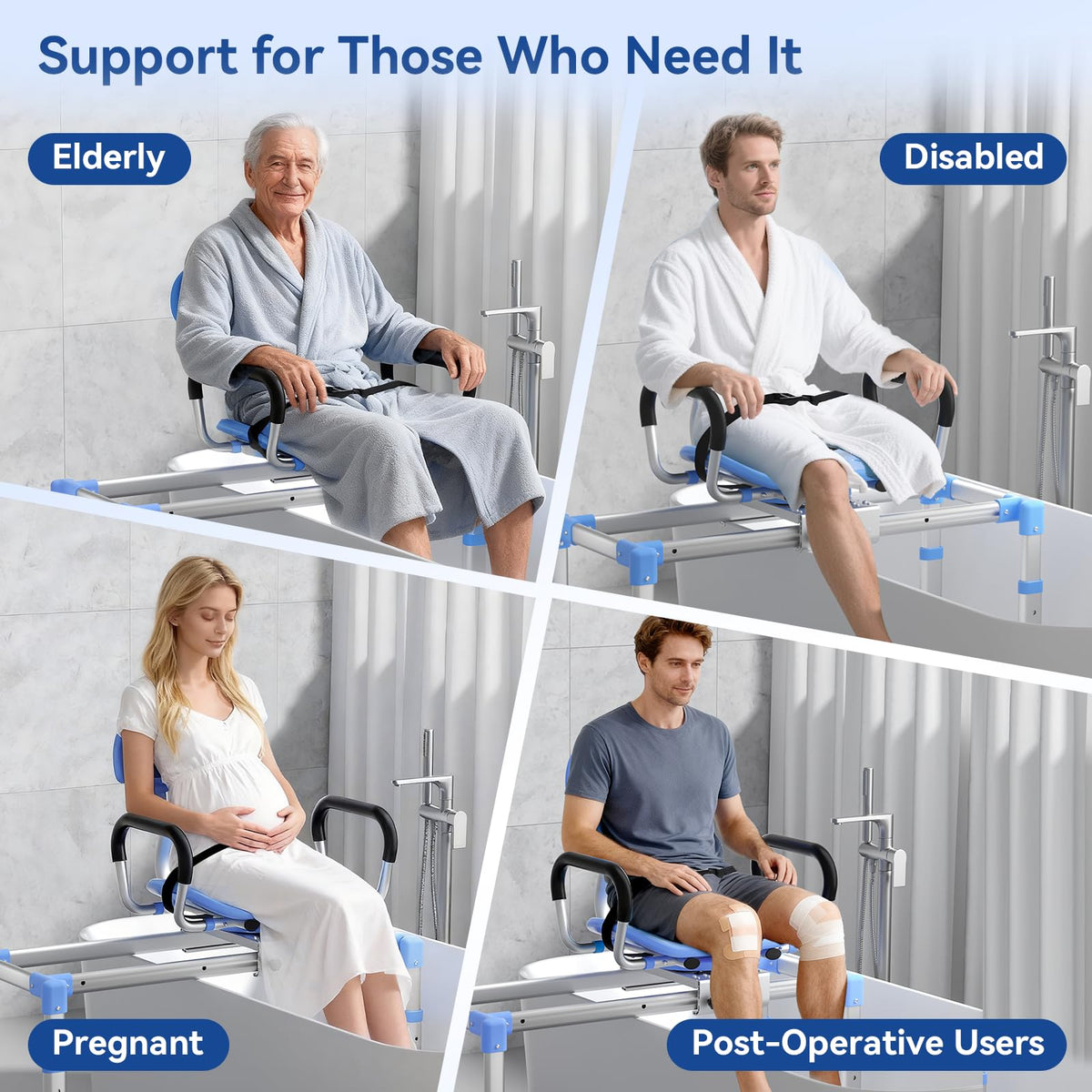 Sliding Shower Chair Tub Transfer Bench F646123