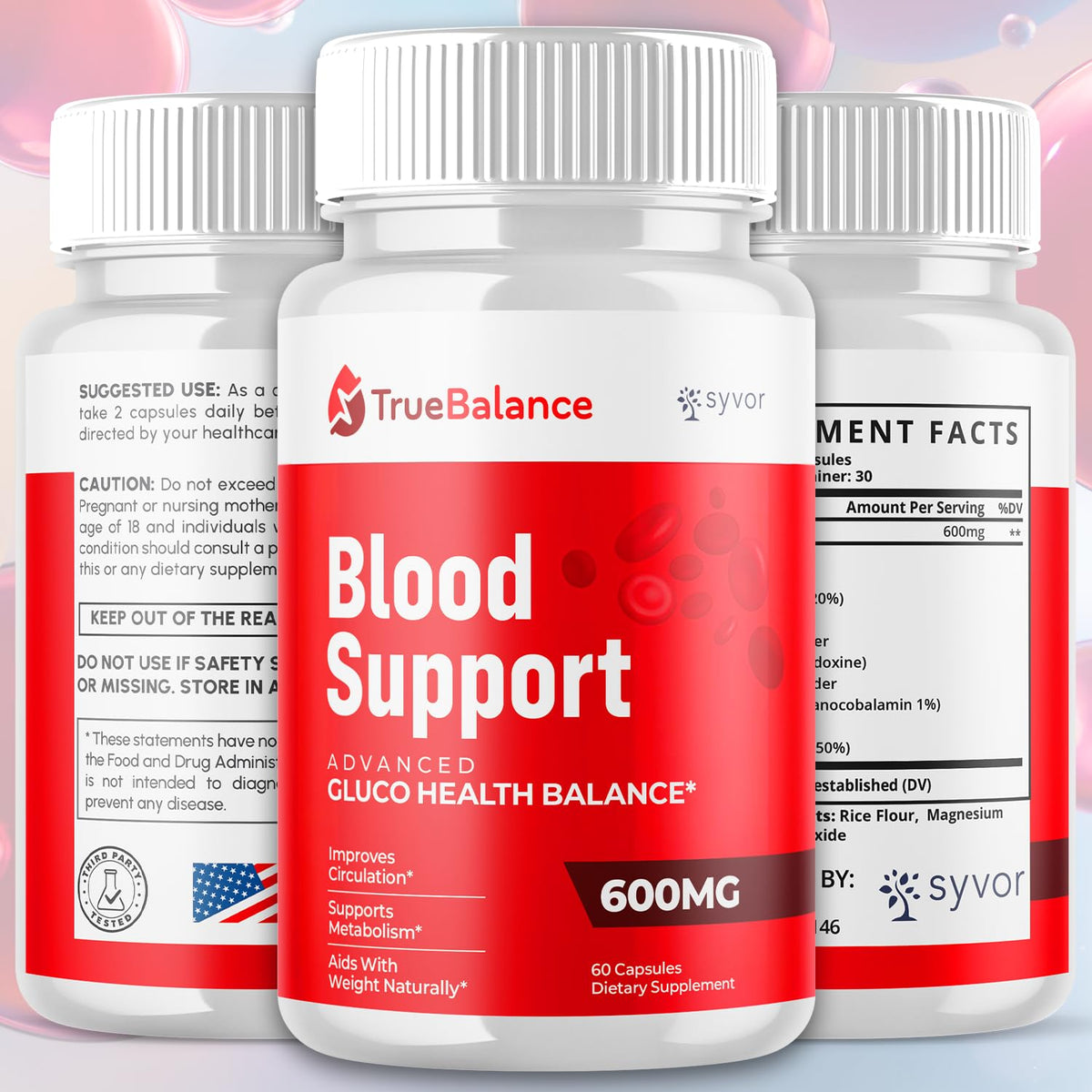 5 Pack 300 Capsules R8669