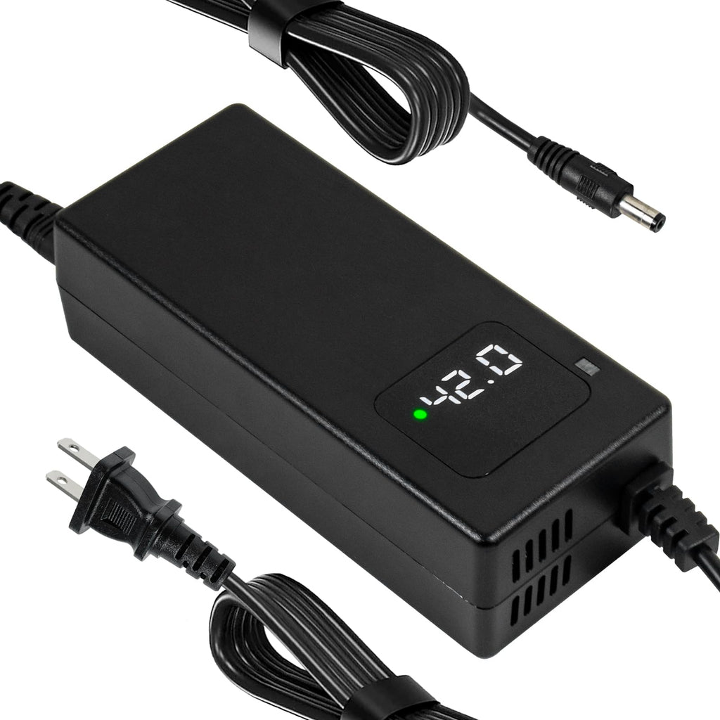 42V 3A Lithium Battery Charger with Display and Built-in Fan Z329