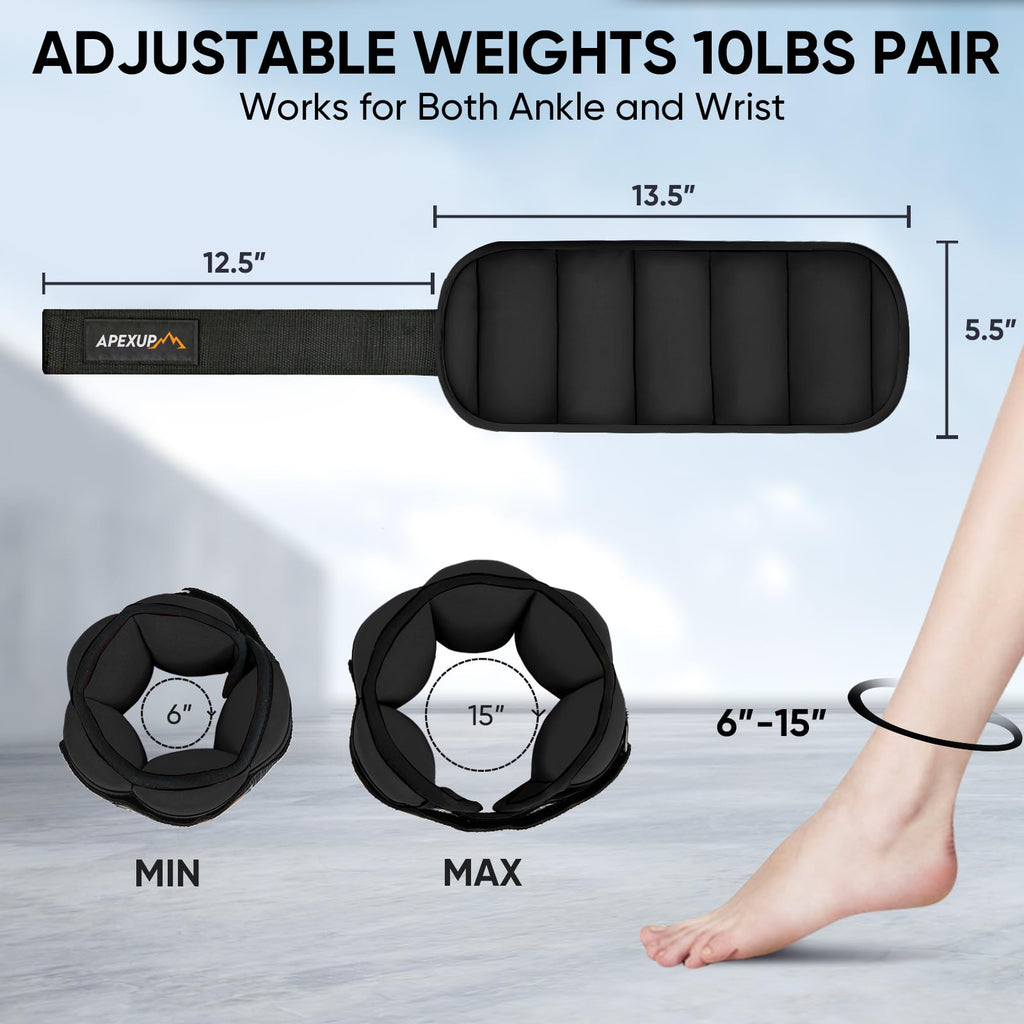 Adjustable Ankle Weights and Weighted Vest L60089
