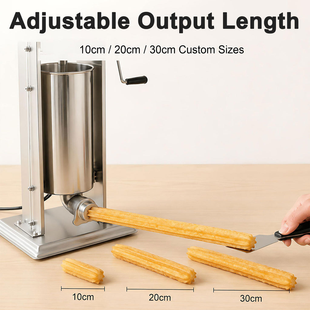 Stainless Steel Vertical Sausage Filler & Churro Press Q2988
