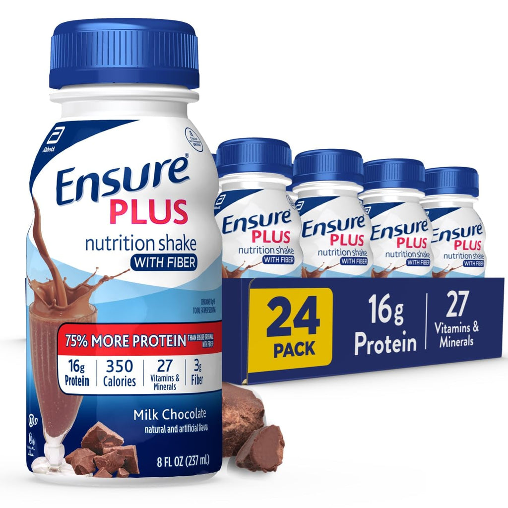 Milk Chocolate & Vanilla Nutrition Shake with Fiber, 16 Grams of Protein, 8 Fl Oz F84877