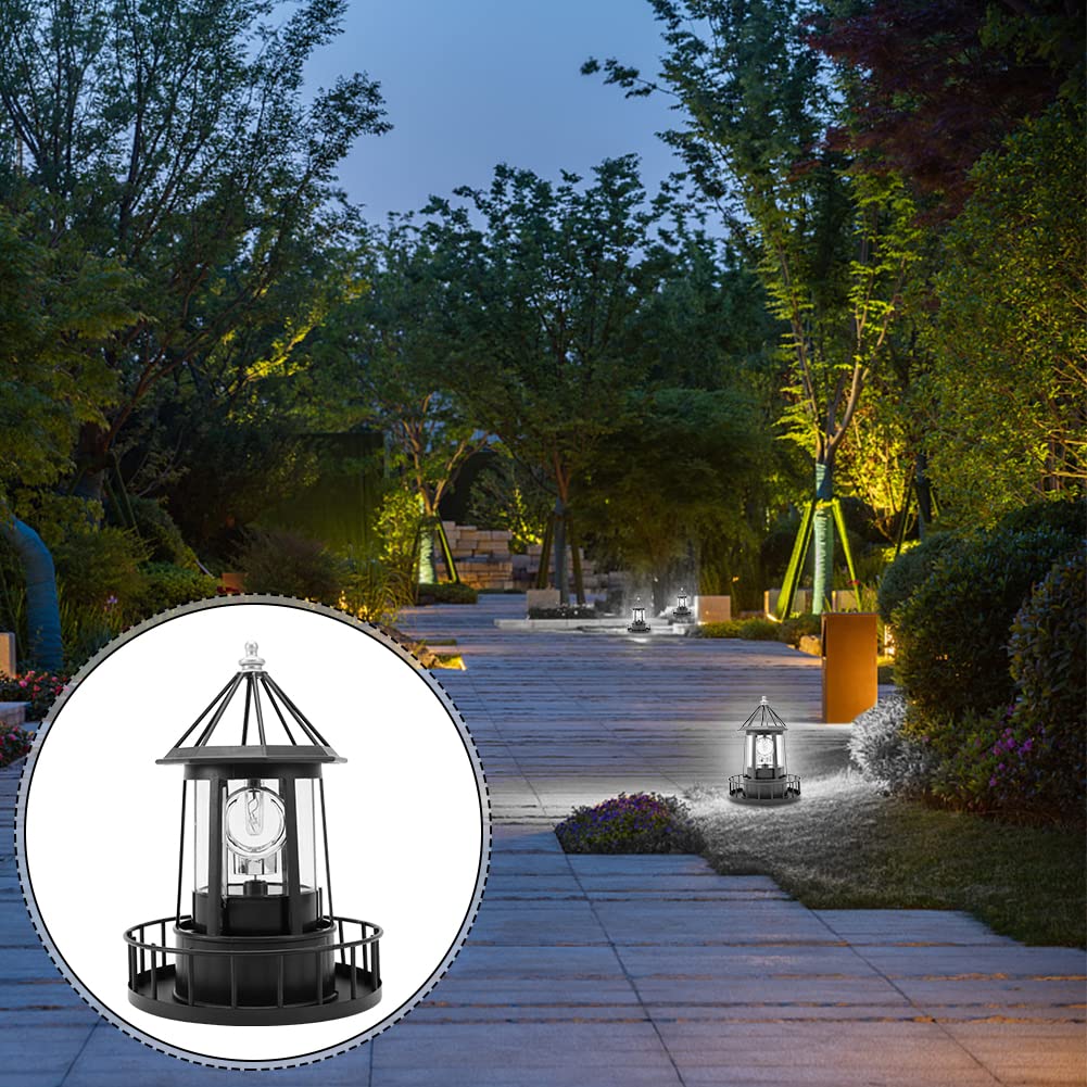 Solar Powered LED Lighthouse V137298