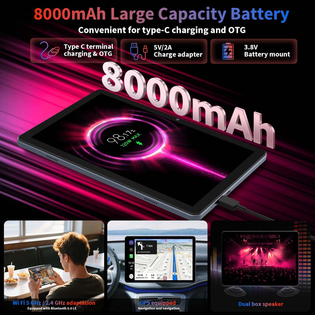 10 inch Android Tablet with Keyboard N17860