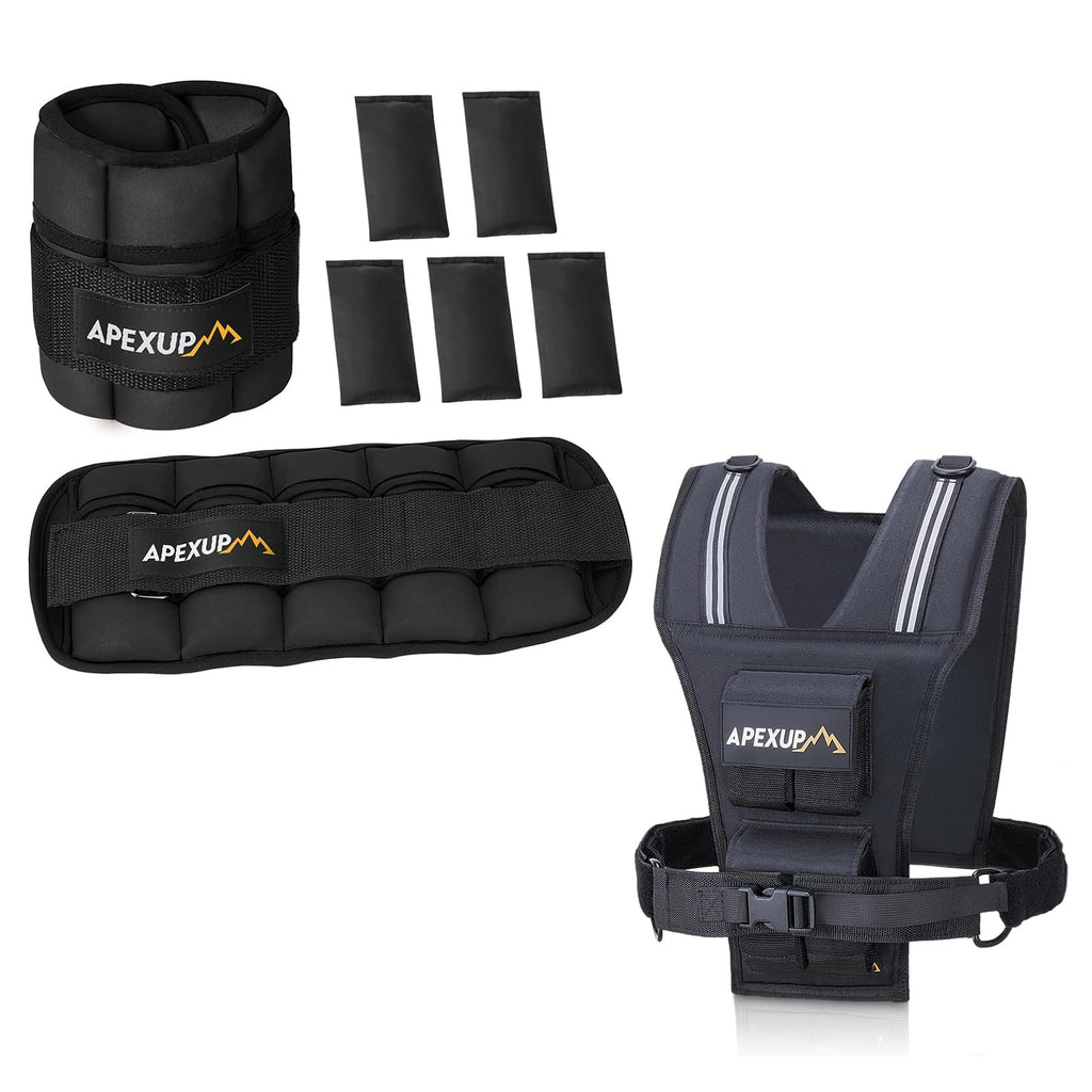Adjustable Ankle Weights and Weighted Vest L60089