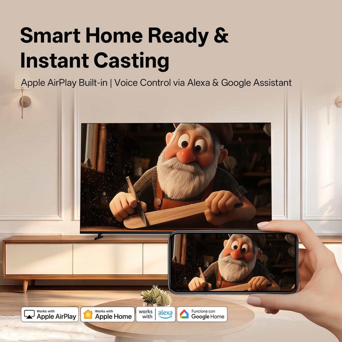 50 Inch 4K UHD Smart TV Q608661