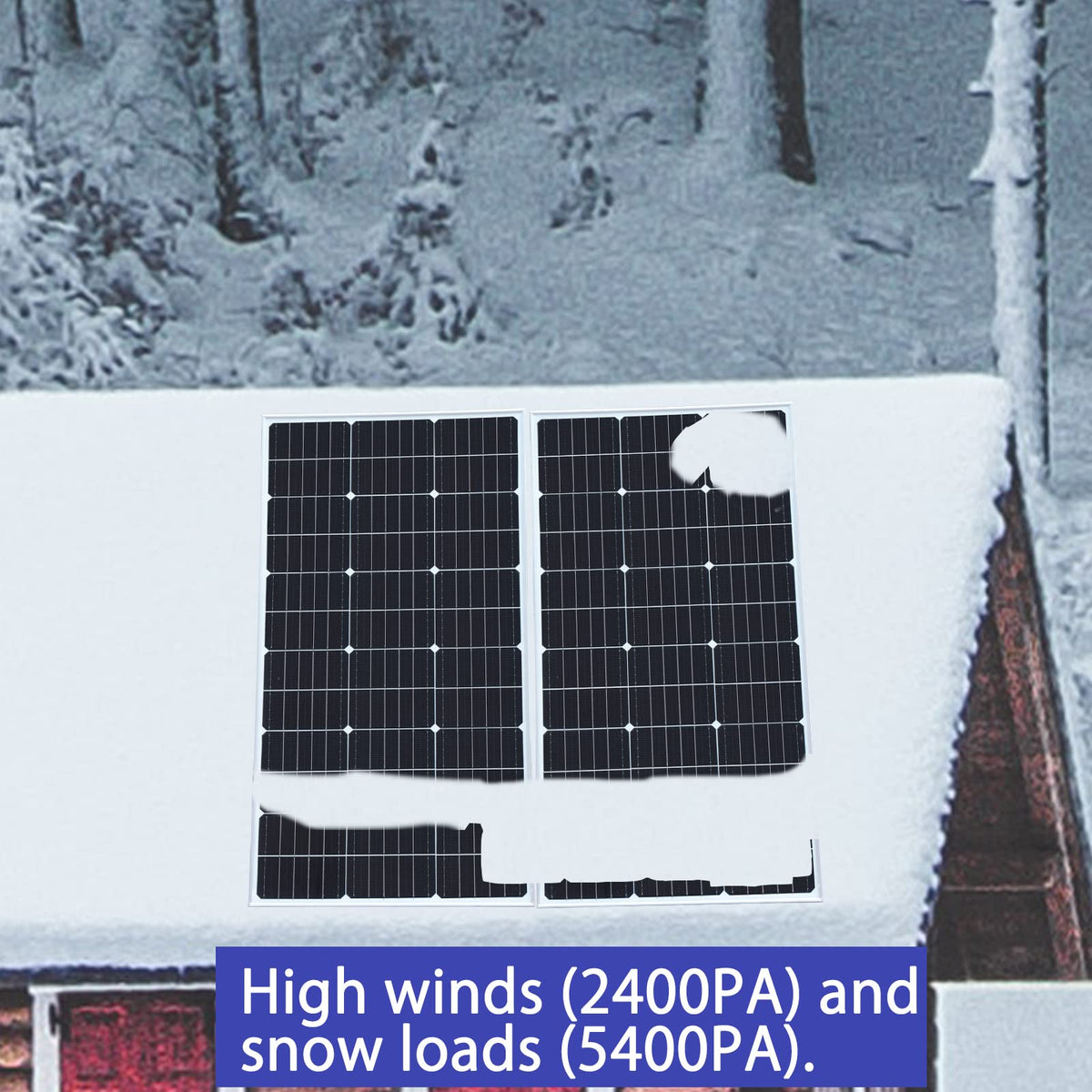 300 Watt 12 Volt Monocrystalline Solar Panel Kit with 30A Charge Controller G242677
