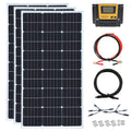 300 Watt 12 Volt Monocrystalline Solar Panel Kit with 30A Charge Controller G242677
