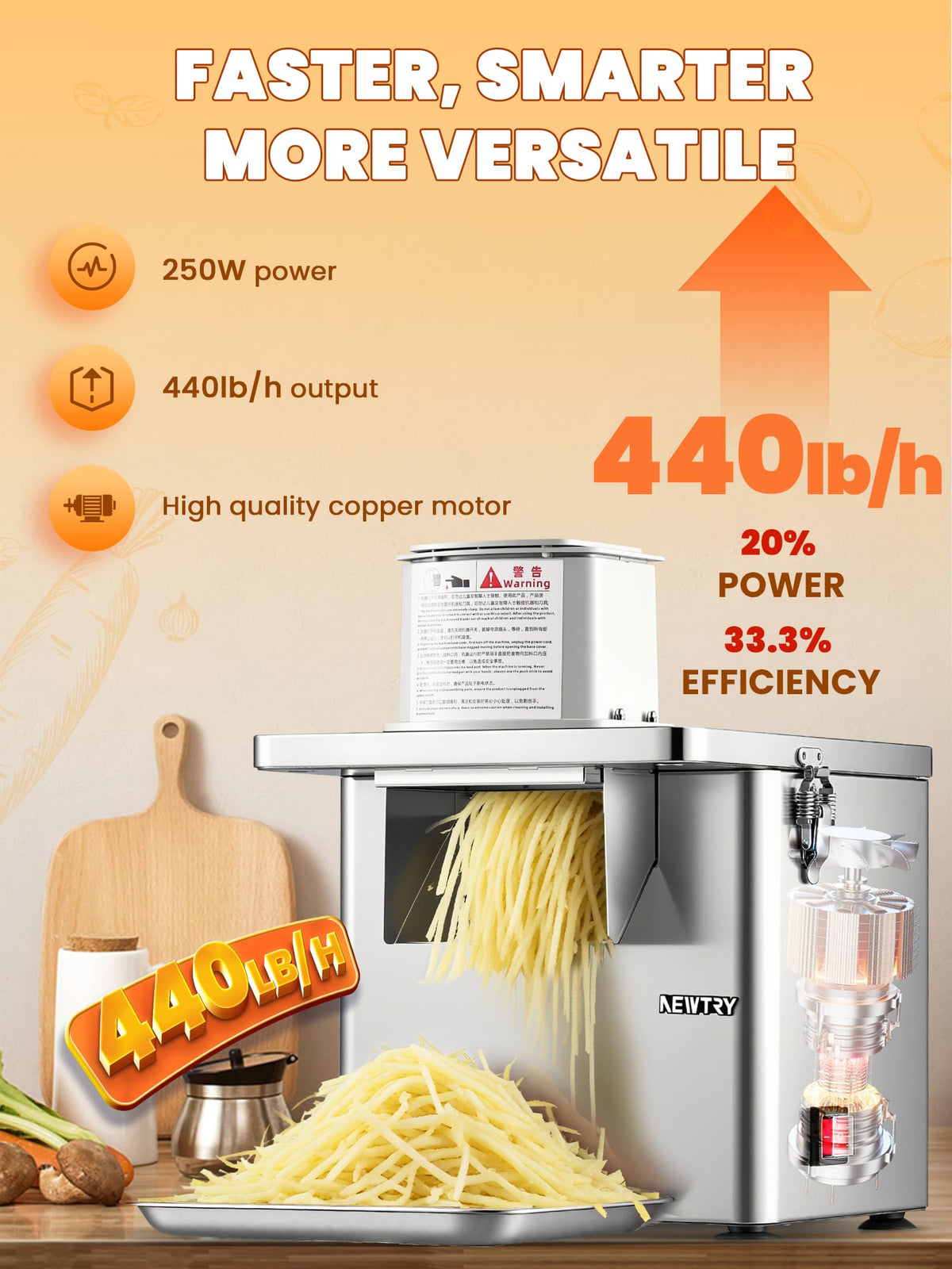 4 in 1 Electric Vegetable Processor T306691