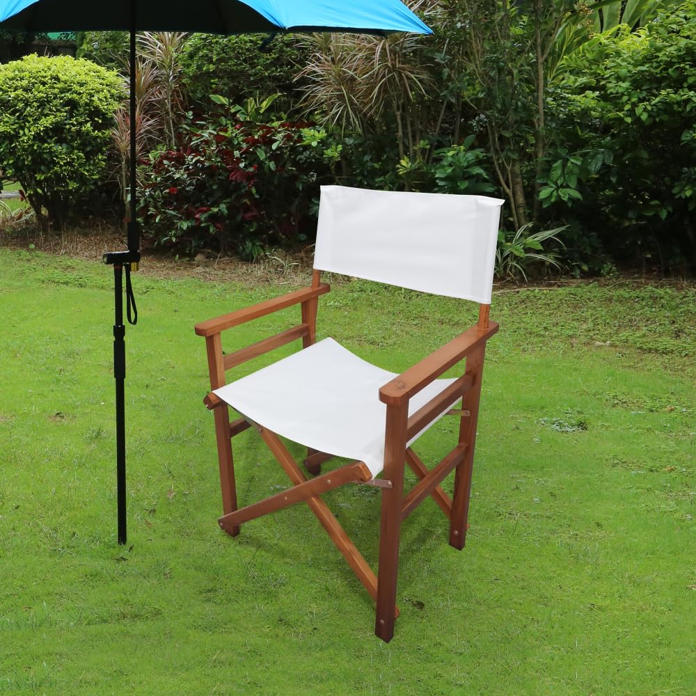 Black Canvas Director's Chair 2pcs Set A448