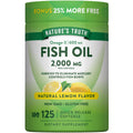 Omega 3 Fish Oil 2000 mg 125 Softgels J43743