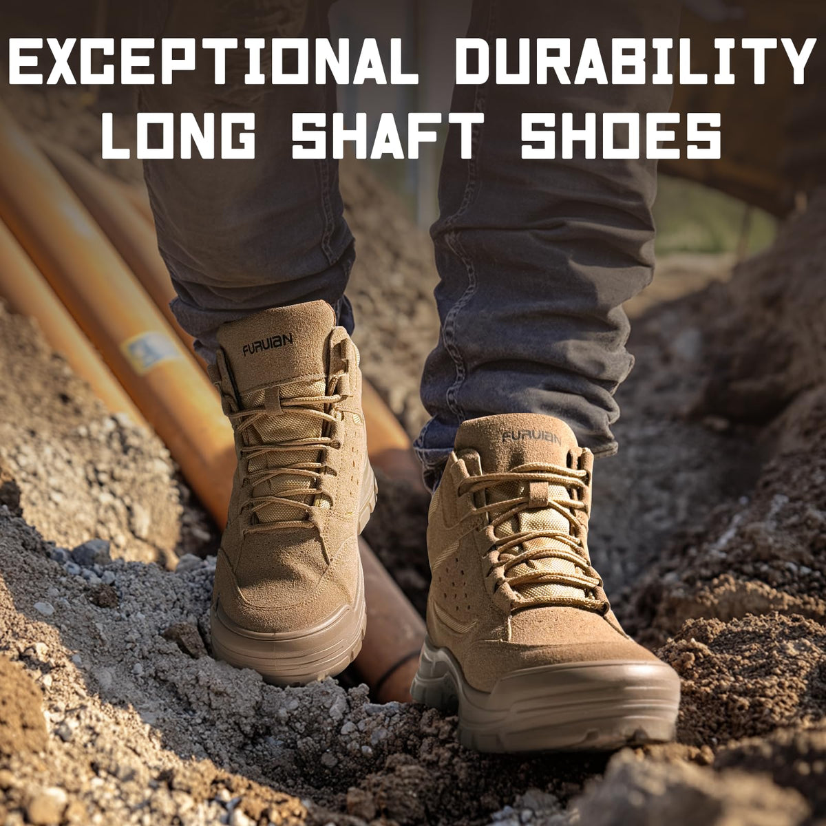 Steel Toe Lightweight Work Boots U481