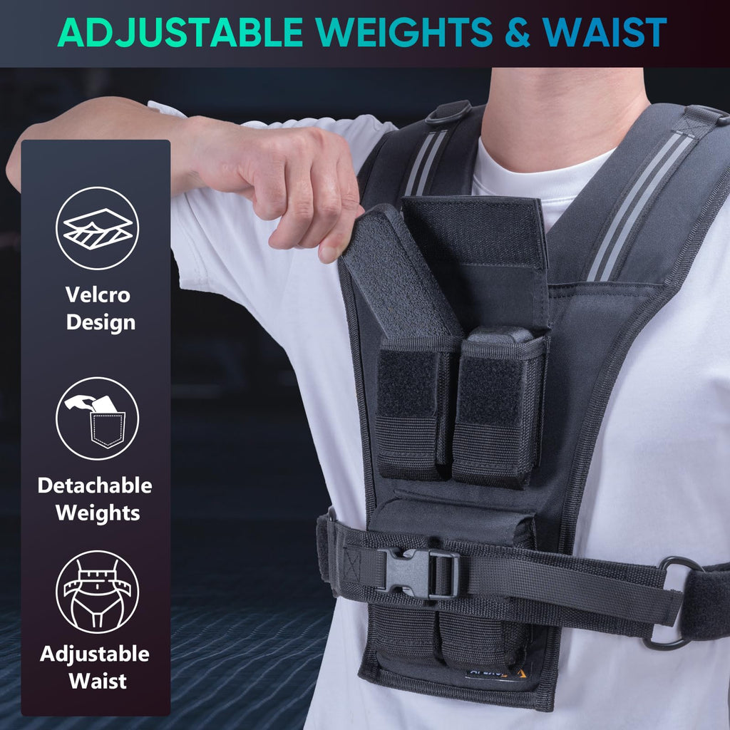 Adjustable Ankle Weights and Weighted Vest L60089