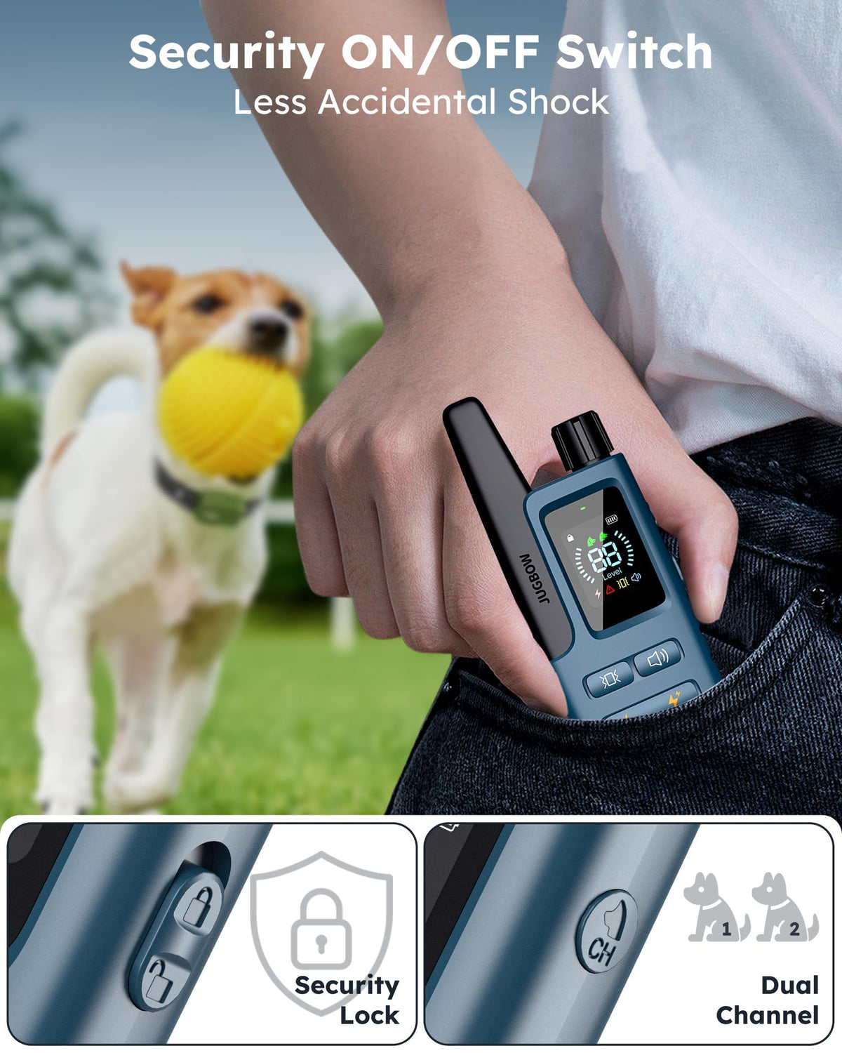 Dog Shock Collar with Remote S972