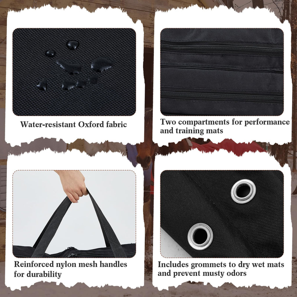 Saddle Pad Bag with Multiple Compartments Z617001