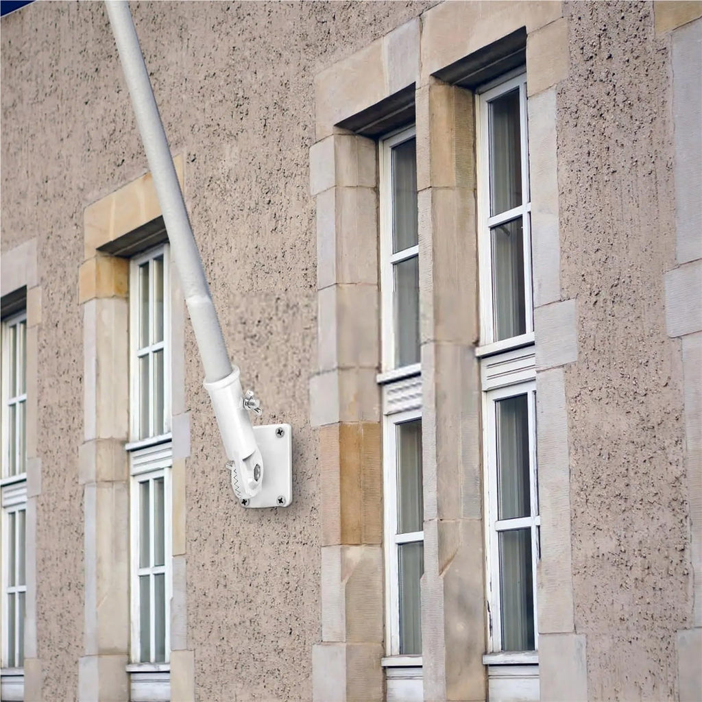 Wall-Mounted Aluminum Alloy Flagpole Bracket Z910378