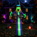 8FT LED Inflatable Witch Yard Decor X171