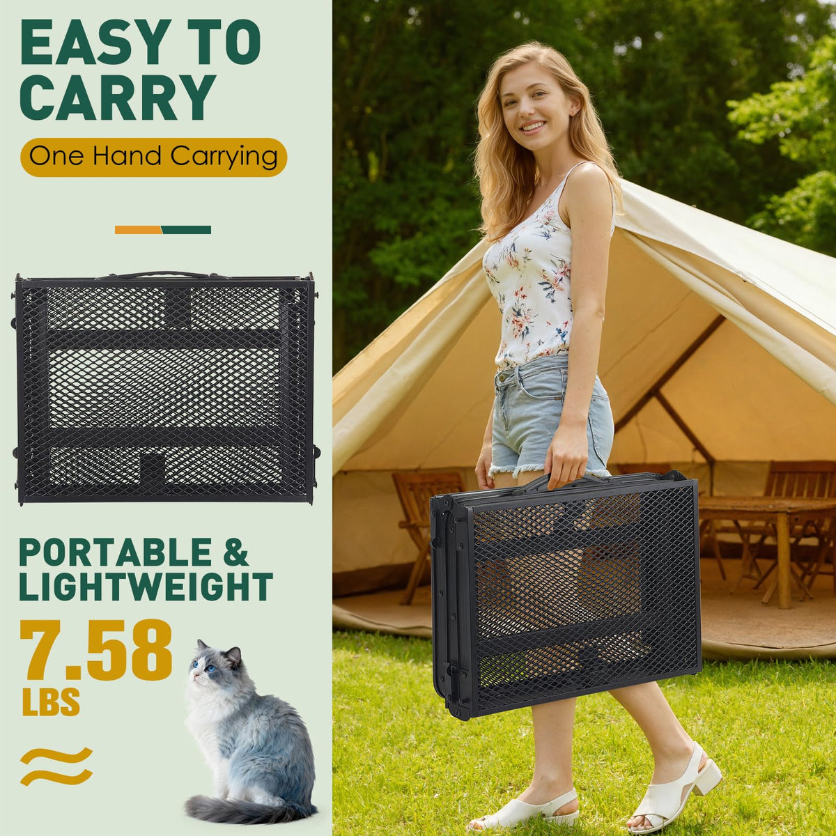 3ft Aluminum Folding Camping Table V28707