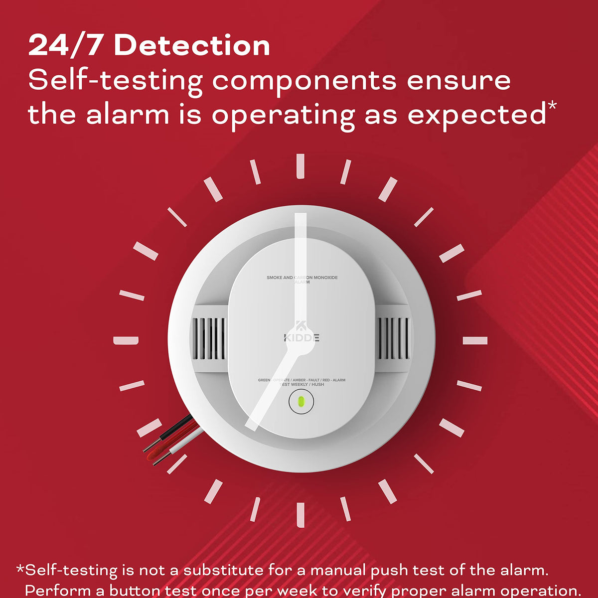 Hardwired Smoke & Carbon Monoxide Detector E63472