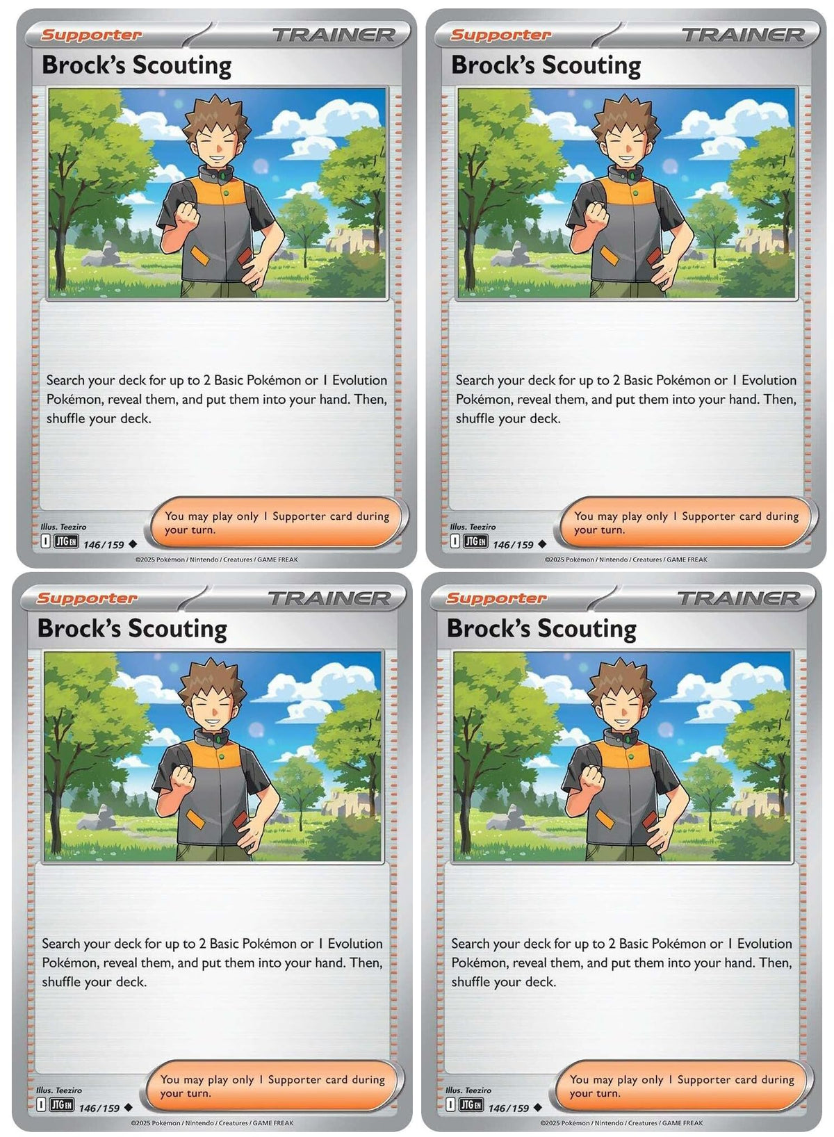 Pokemon Trainer Card Lot Z3717