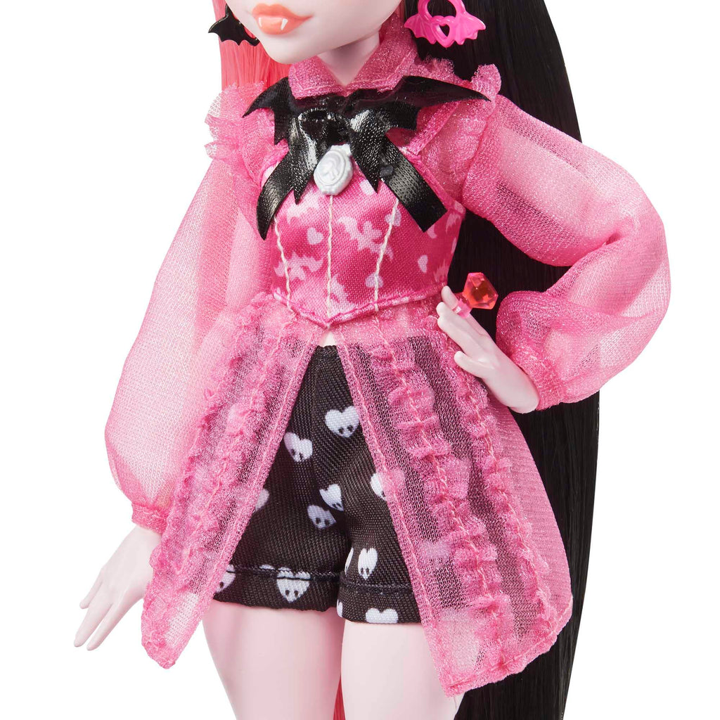 Monster High Doll with Pink & Black Hair P662