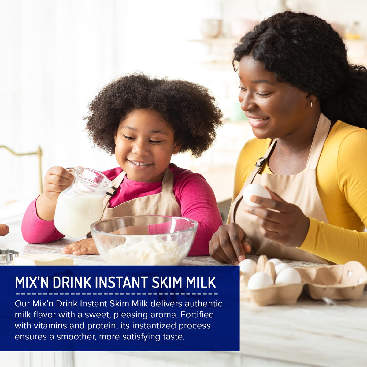 Instant Skim Milk, Fat-Free, Makes 10 Gallons V824090