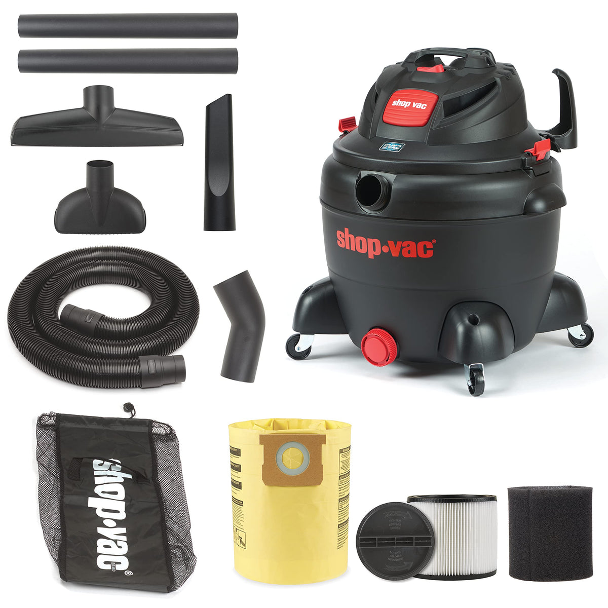 16 Gallon 6.5 Peak HP Wet/Dry Vac with Blower I299