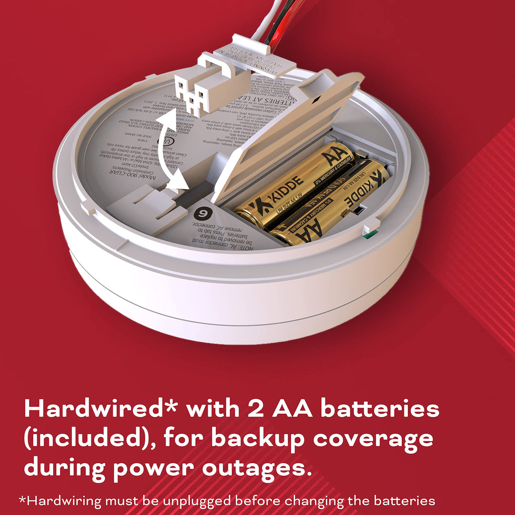 Hardwired Smoke & Carbon Monoxide Detector E63472