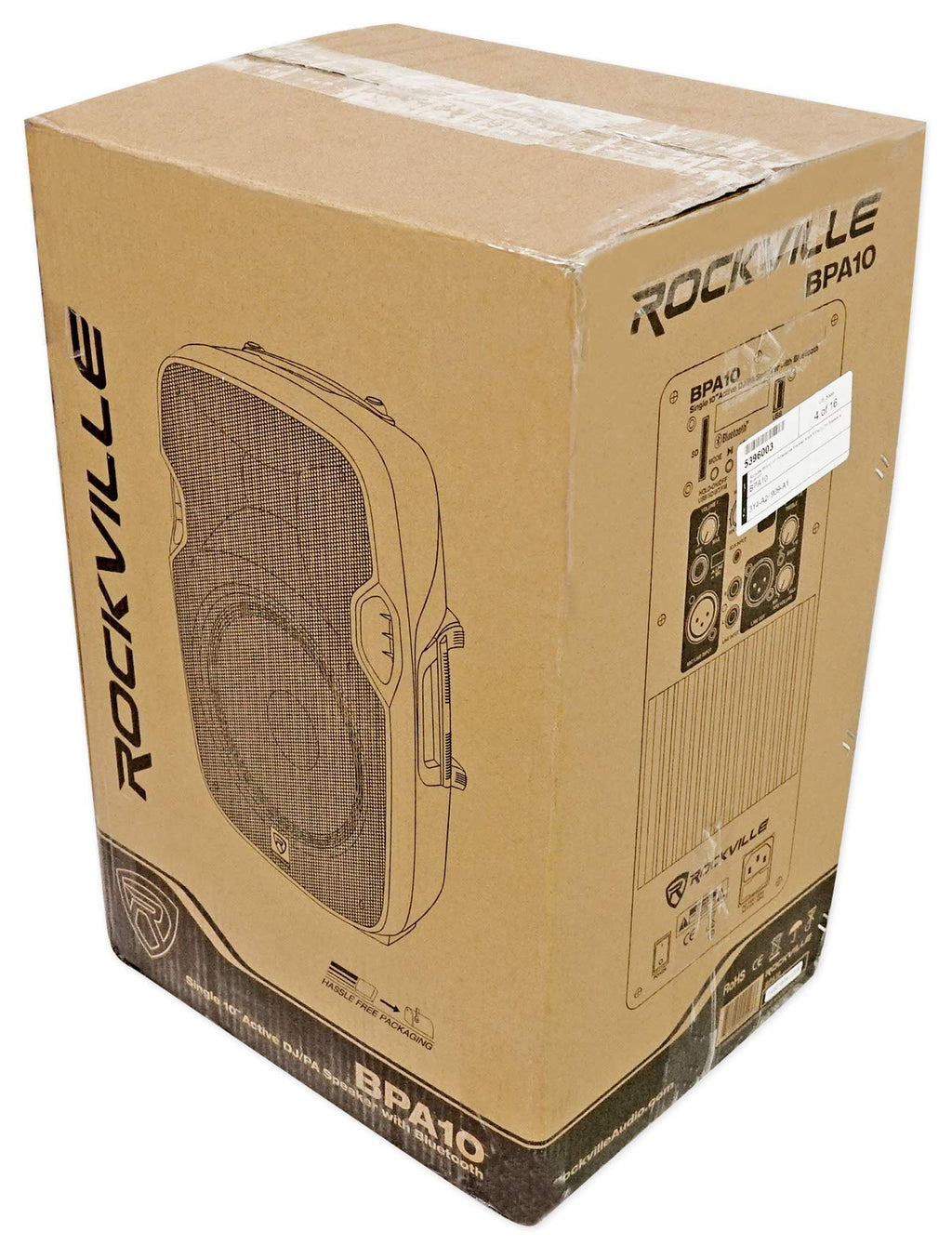 10" Powered PA Speaker with Bluetooth S462697