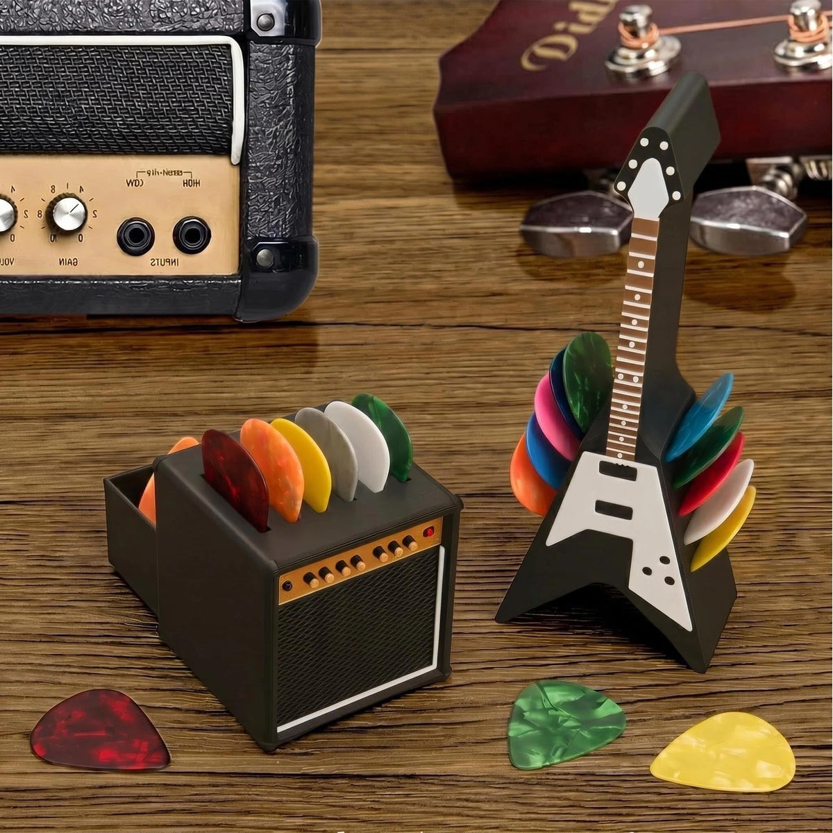 Guitar Picks Holder Box Set L627441