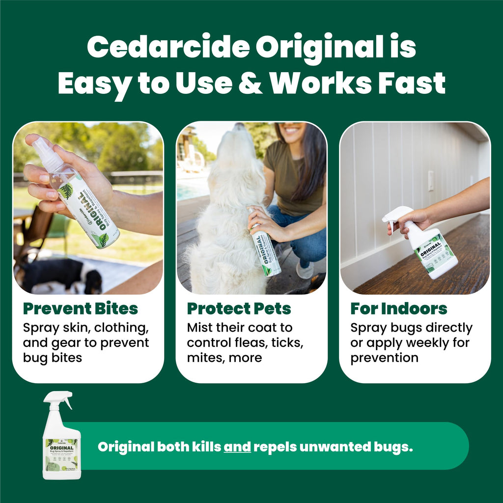Cedar Oil Bug Spray 32oz K10394