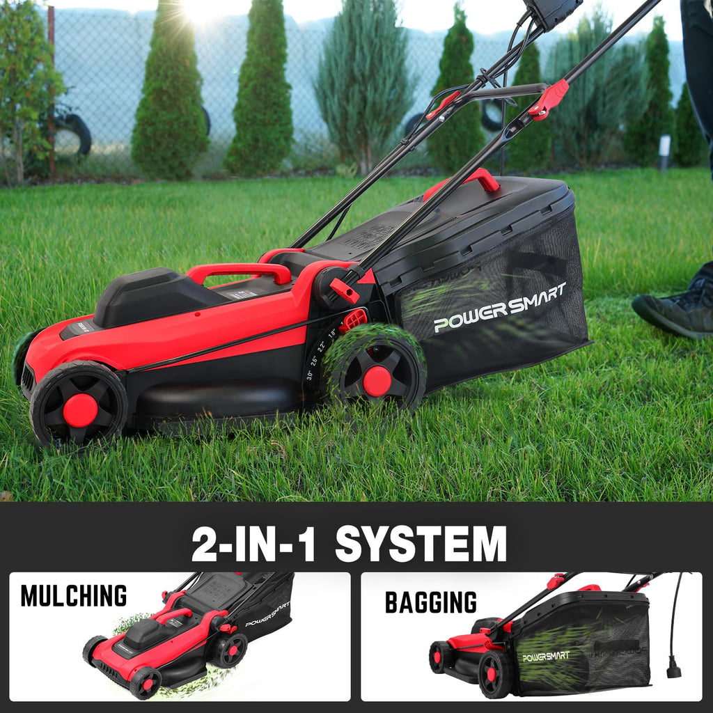 14 Inch 12.5 Amp Corded Electric Lawn Mower P72592
