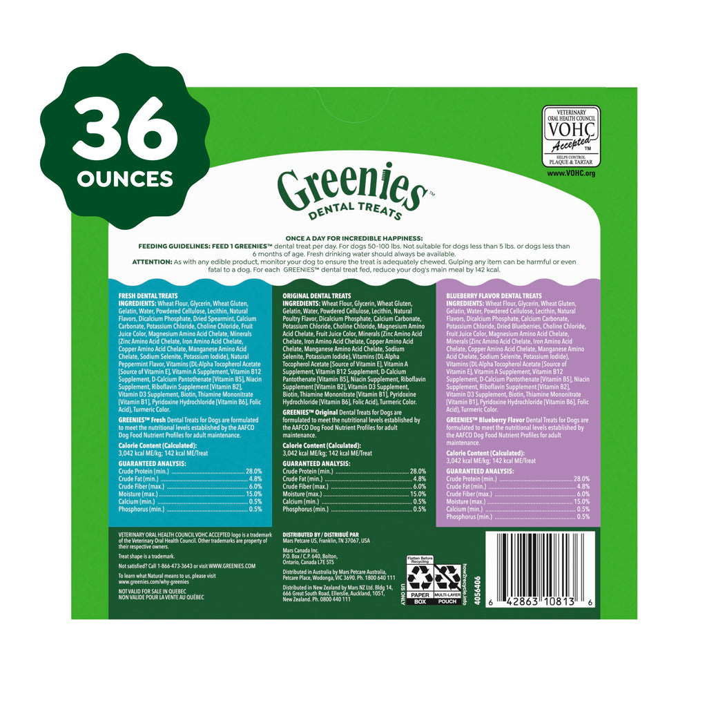 Large Dental Dog Treats 24 Count K290