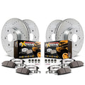 Front & Rear Brake Pad & Rotor Kit N417