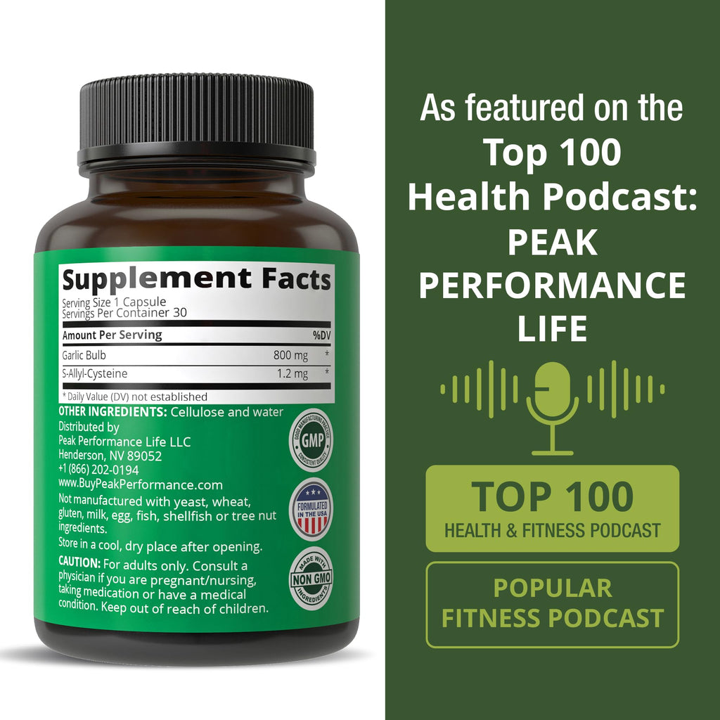 Black Garlic Capsules P683