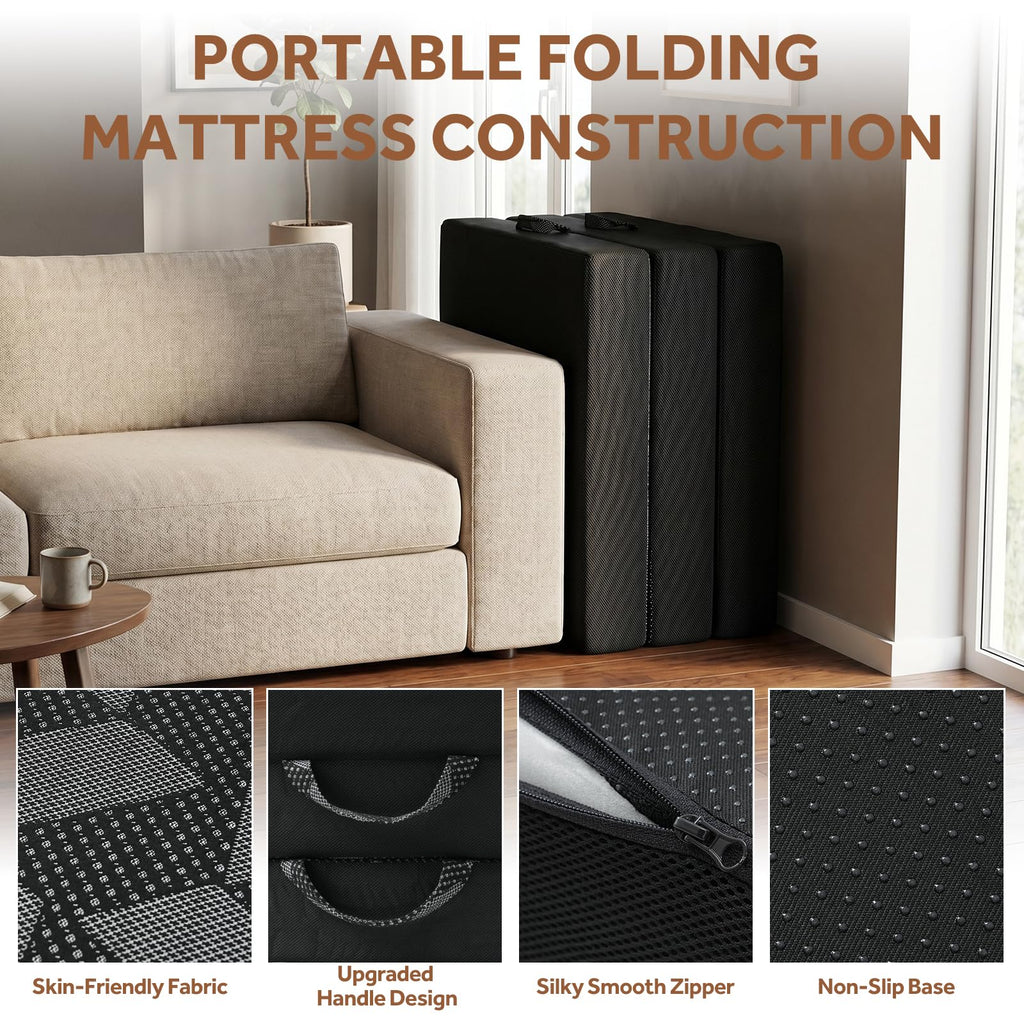 Memory Foam Tri Folding Mattress N7937