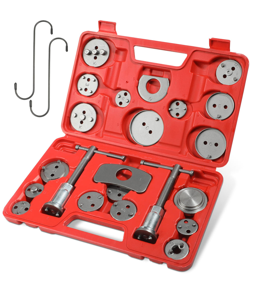 24 Pieces Brake Caliper Tool and Piston Compression Set R61453