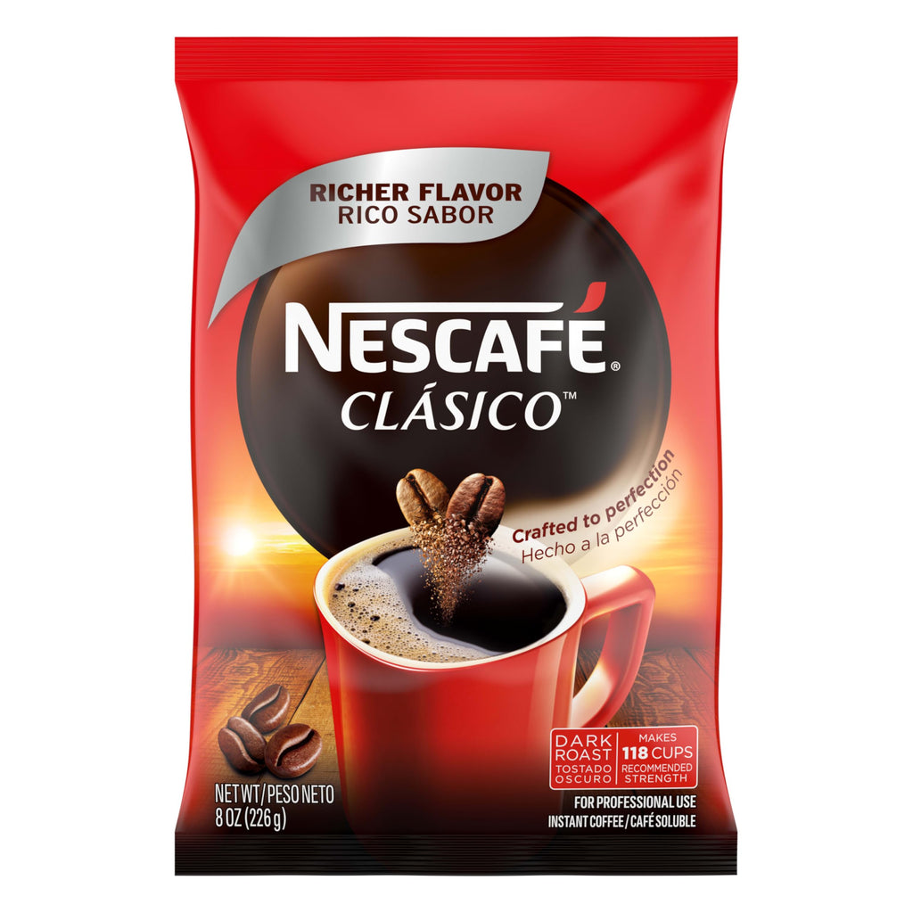 Dark Roast Instant Coffee 8 oz I15086